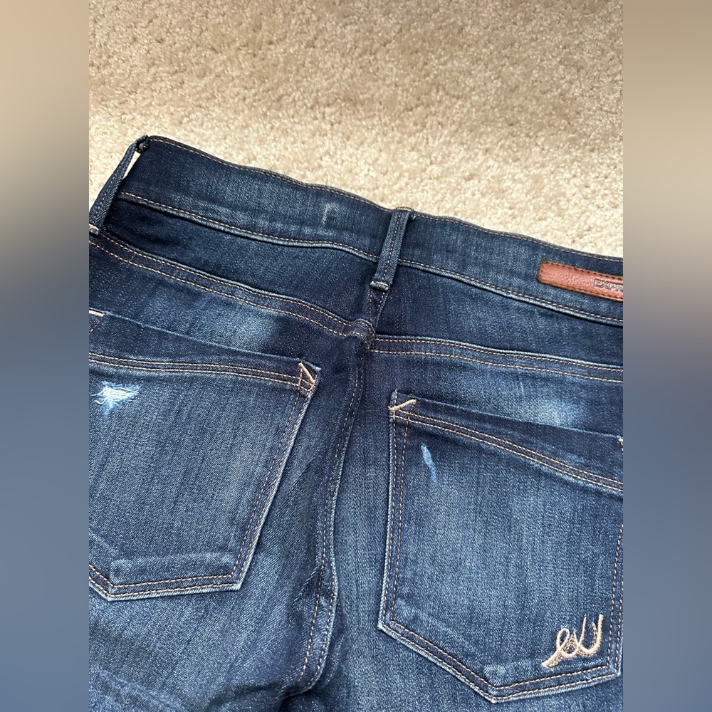 Express Distressed Jeggings - Picture 5 of 6